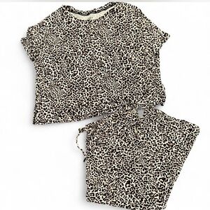 Joyspun Animal Print Pajama Set Women’s XXL/3X